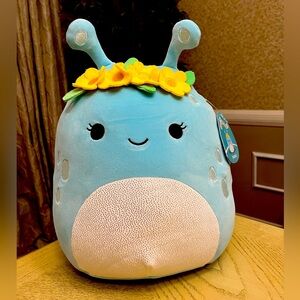 *NWT* Squishmallows 12” Natnat the Pastel Blue Alien